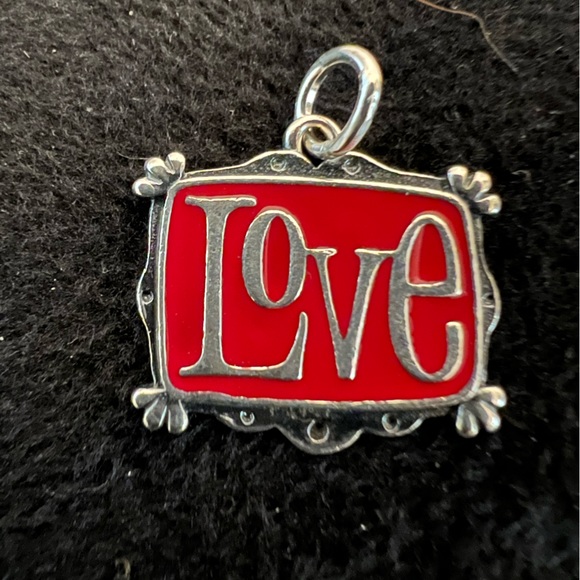 James Avery Jewelry - James Avery Love Sign Enamel Charm